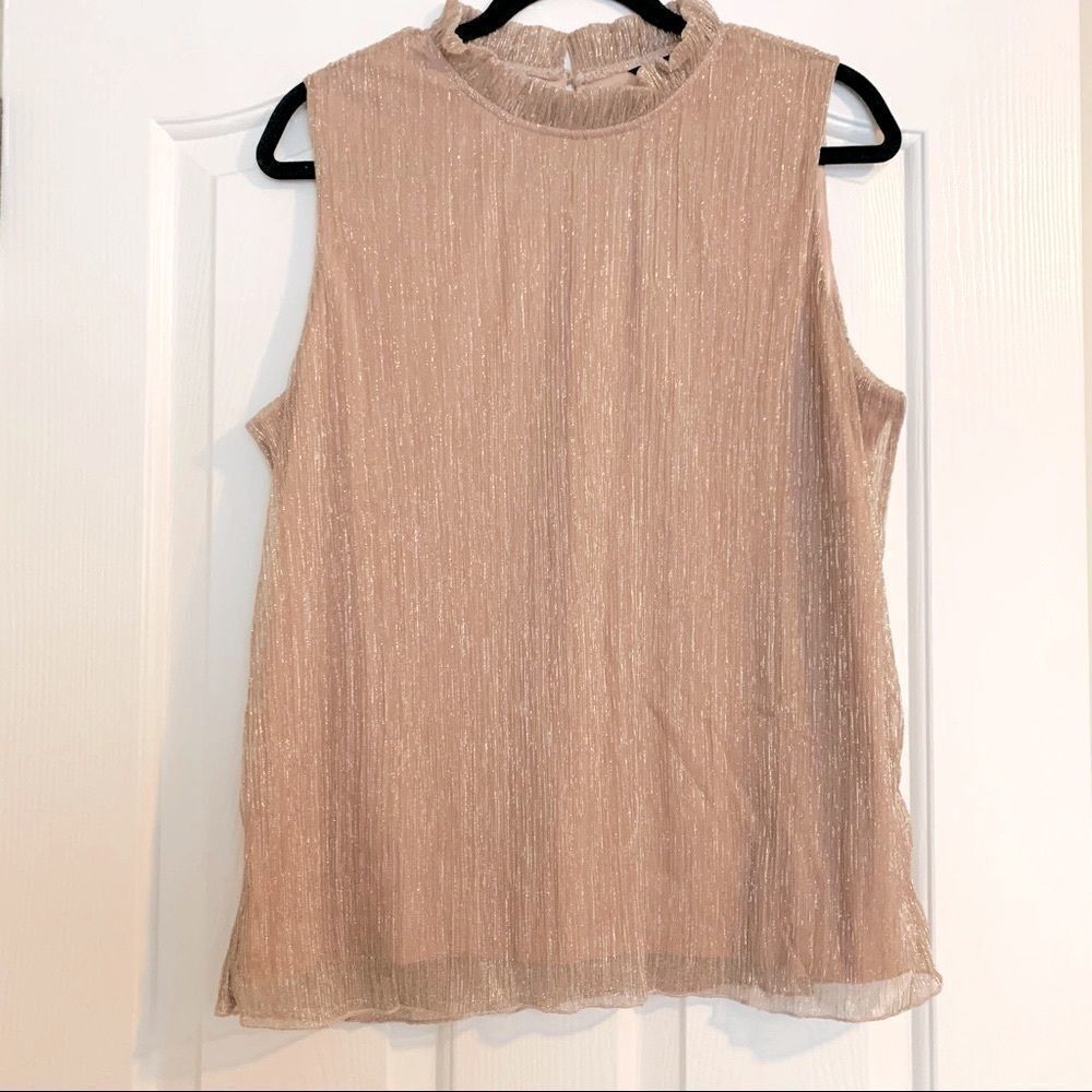 Adiva | Sleeveless Mock Neck Top